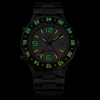 Thumbnail for Automatic Watch - Ball Roadmaster Pilot GMT Men's White Watch DG3038A-S2C-WH