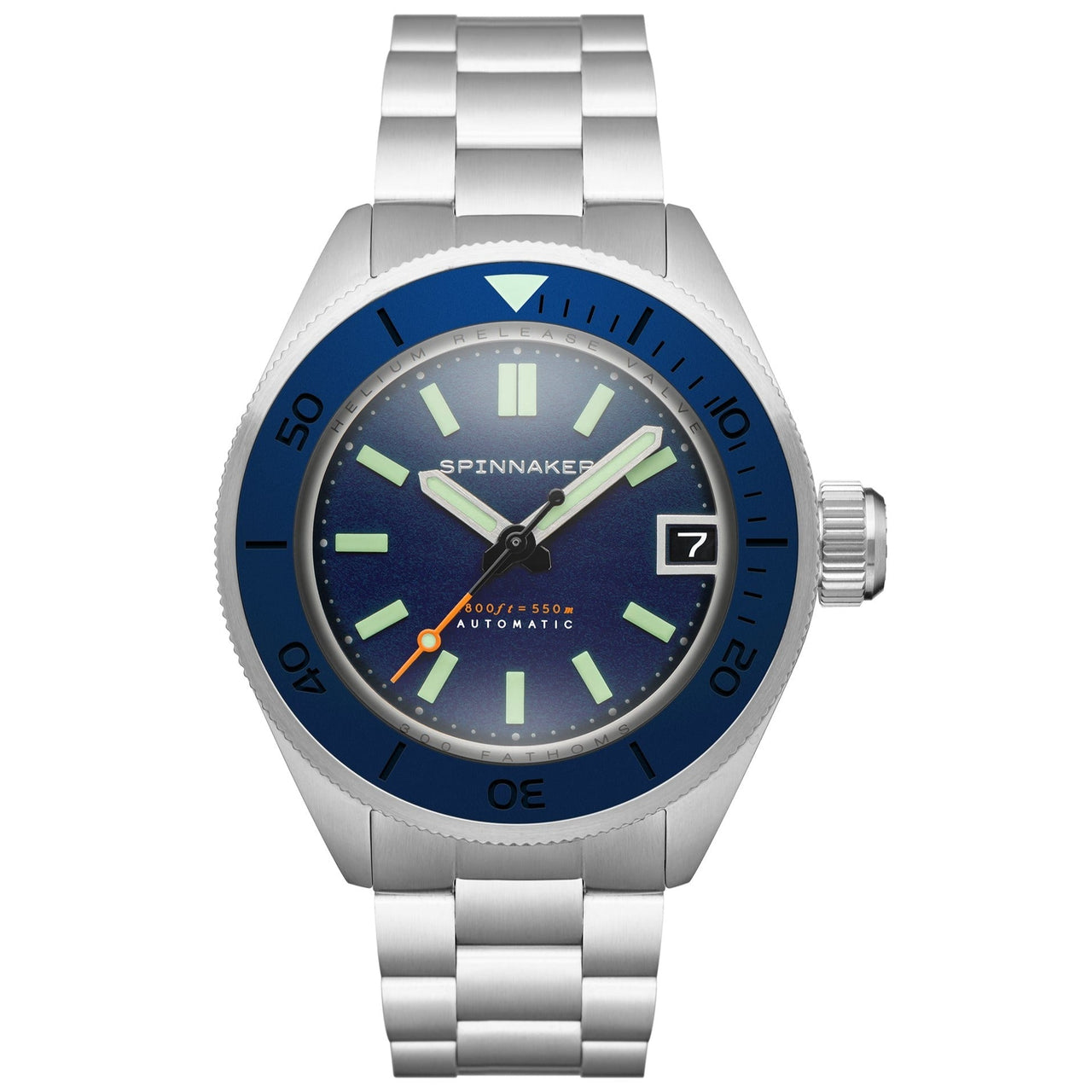 Spinnaker Piccard Men's Automatic Dive Blue Watch SP-5098-22
