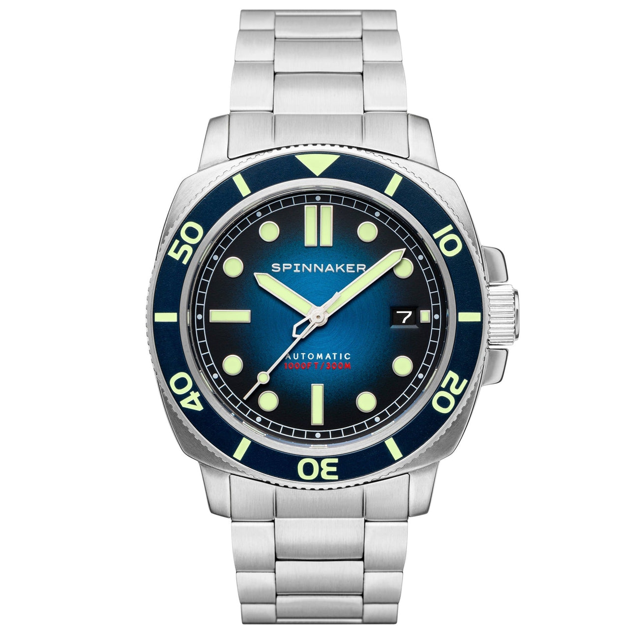 Spinnaker Hull Diver Blue Dial Men's Automatic Watch SP-5088-22
