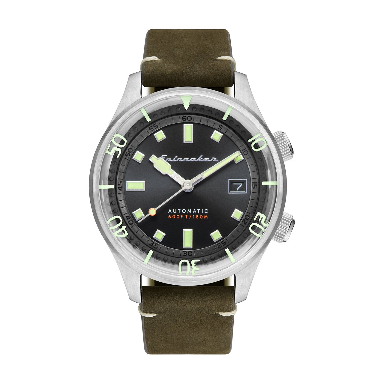 Spinnaker Bradner Men's Black Green Automatic Watch SP-5062-02