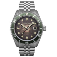 Thumbnail for Spinnaker Wreck Men's Automatic Brown Dial Dive Watch SP-5089-22