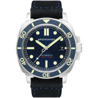 Thumbnail for Spinnaker Hull Diver Blue Dial Men's Automatic Watch SP-5088-02
