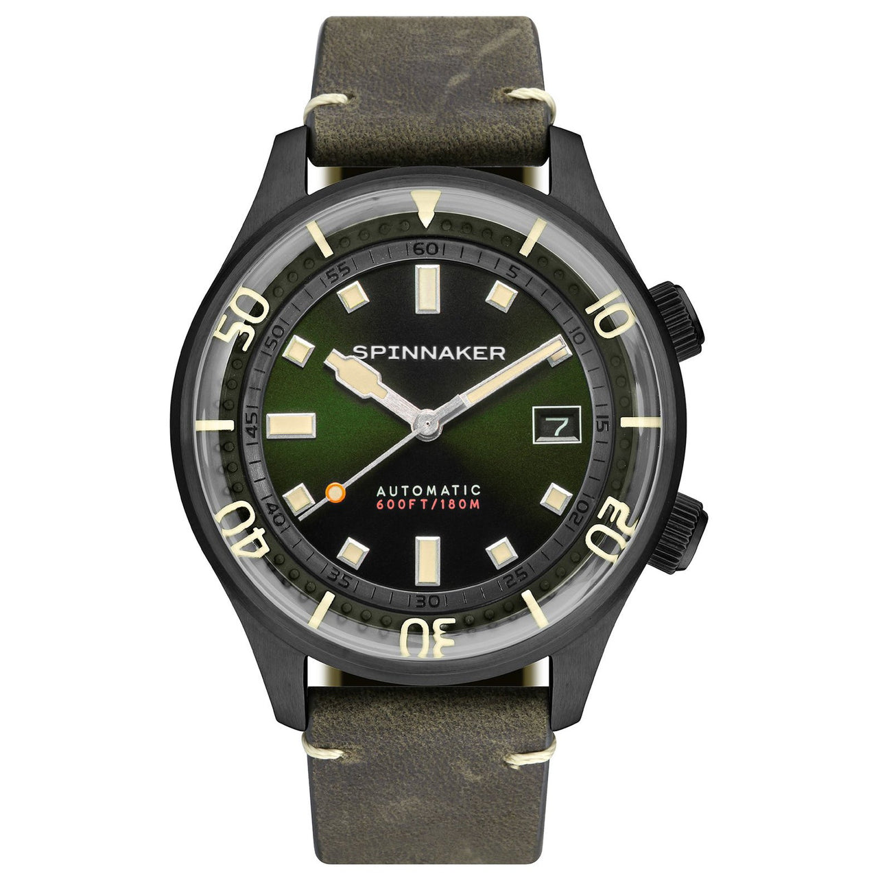 Spinnaker Bradner Men's Green Black Automatic Watch SP-5062-04