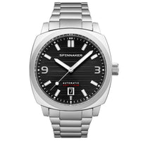 Thumbnail for Spinnaker Hull Riviera Men's Black Dial Automatic Watch SP-5073-33