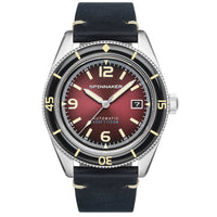 Thumbnail for Spinnaker Fleuss Men's Red Blue Automatic Watch SP-5055-07