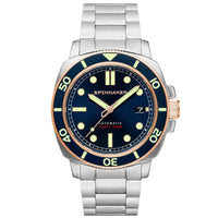 Thumbnail for Spinnaker Hull Diver Men's Automatic Blue Dial Watch SP-5088-55