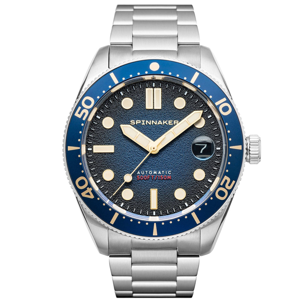 Spinnaker Croft Mid-Size Automatic Blue Men's Watch SP-5100-22