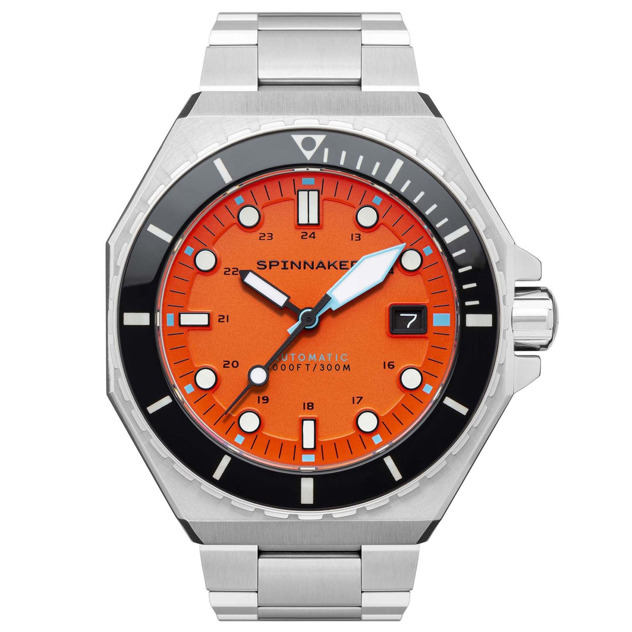 Spinnaker Dumas Men's Orange Dial Diver Automatic Watch SP-5081-BB