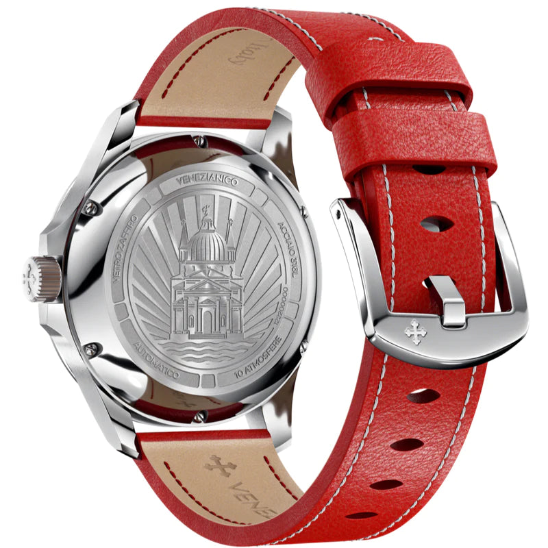 Venezianico Automatic Watch Red Leather Redentore 40 1221503