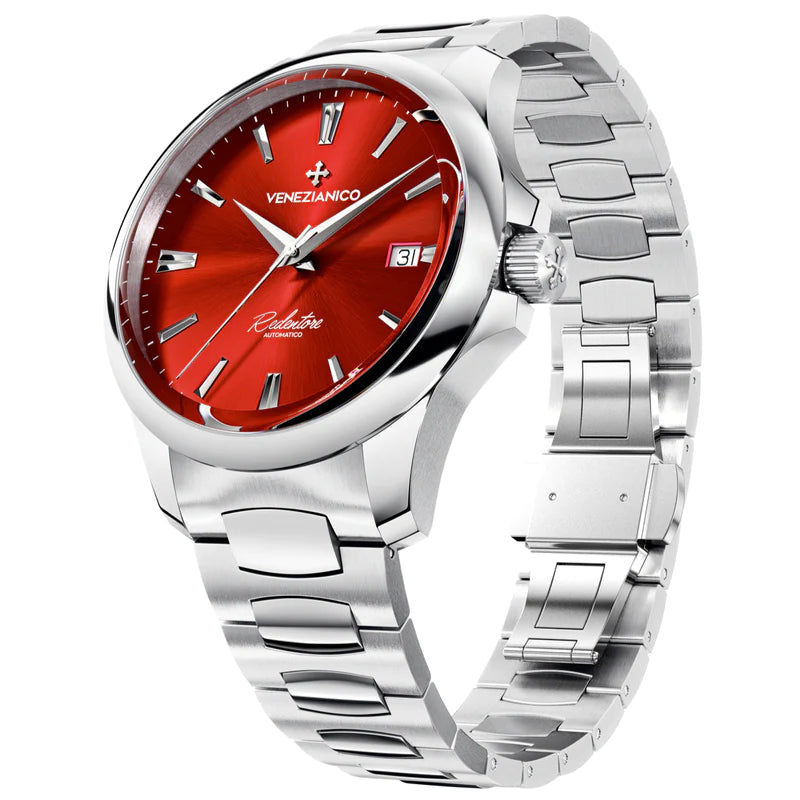 Venezianico Automatic Watch Redentore 40 Red Steel 1221503C