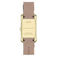 Thumbnail for Burberry Ladies Watch The Pioneer Check Yellow Gold BU9509
