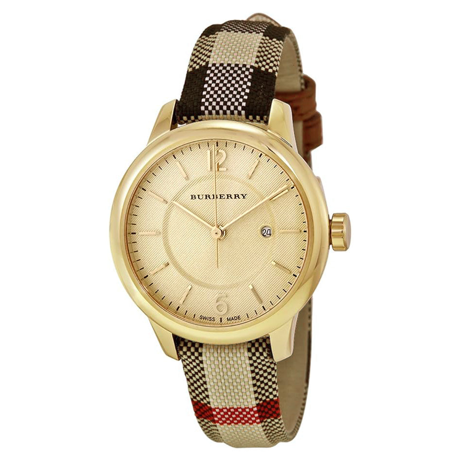 Burberry Ladies Watch The Classic 32mm Yellow Gold BU10104