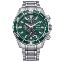 Thumbnail for Citizen Men's Watch Eco-Drive Promaster Stainless Steel Bracelet Green CA0820-50X