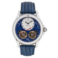 Thumbnail for Carl von Zeyton Forest House 46mm Automatic Limited Edition Blue Watch CVZ0084SBLS