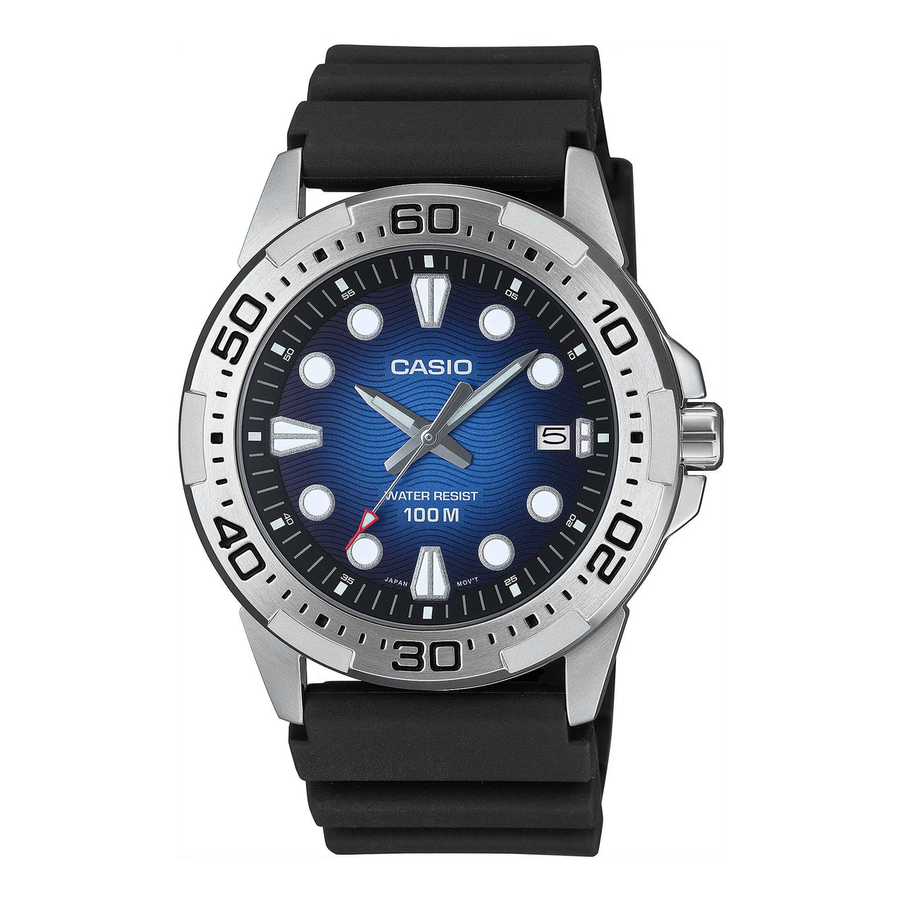 Casio Standard Marine 44mm Blue Men's Watch MTD-140-2AVDF
