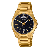 Thumbnail for Casio Standard Day Date 40mm Gold Unisex Watch MTP-1370G-1AVDF