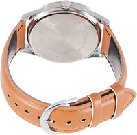 Thumbnail for Casio Dress Blue 40mm Unisex Brown Leather MTP-V005L-2B4UDF
