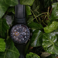 Thumbnail for Chronograph Watch - AVI-8 Military Green Hawker Hurricane Chronograph Watch AV-4011-0D