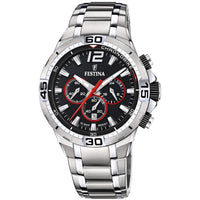 Thumbnail for Chronograph Watch - Festina F20522/6 Men's Black Chrono Bike Watch