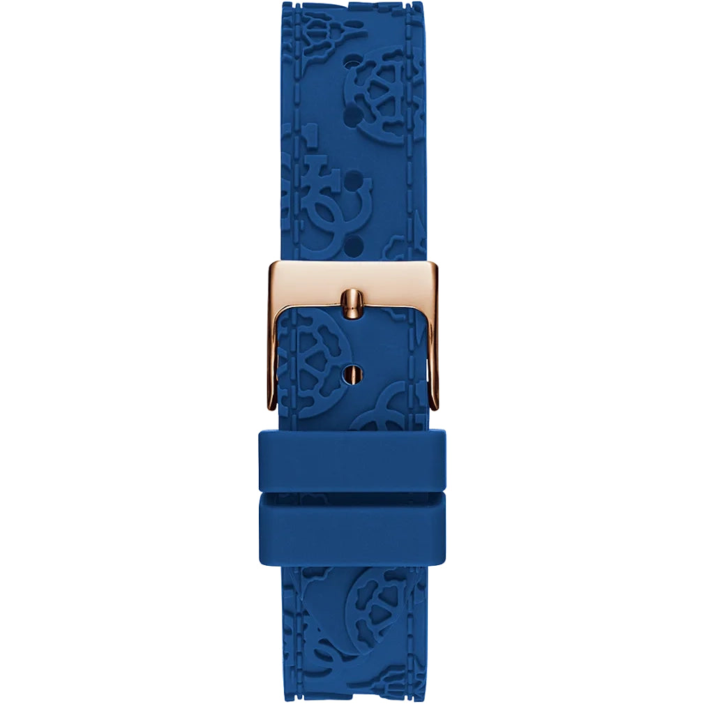 Chronograph Watch - Guess Crown Jewel Ladies Blue Watch GW0411L2