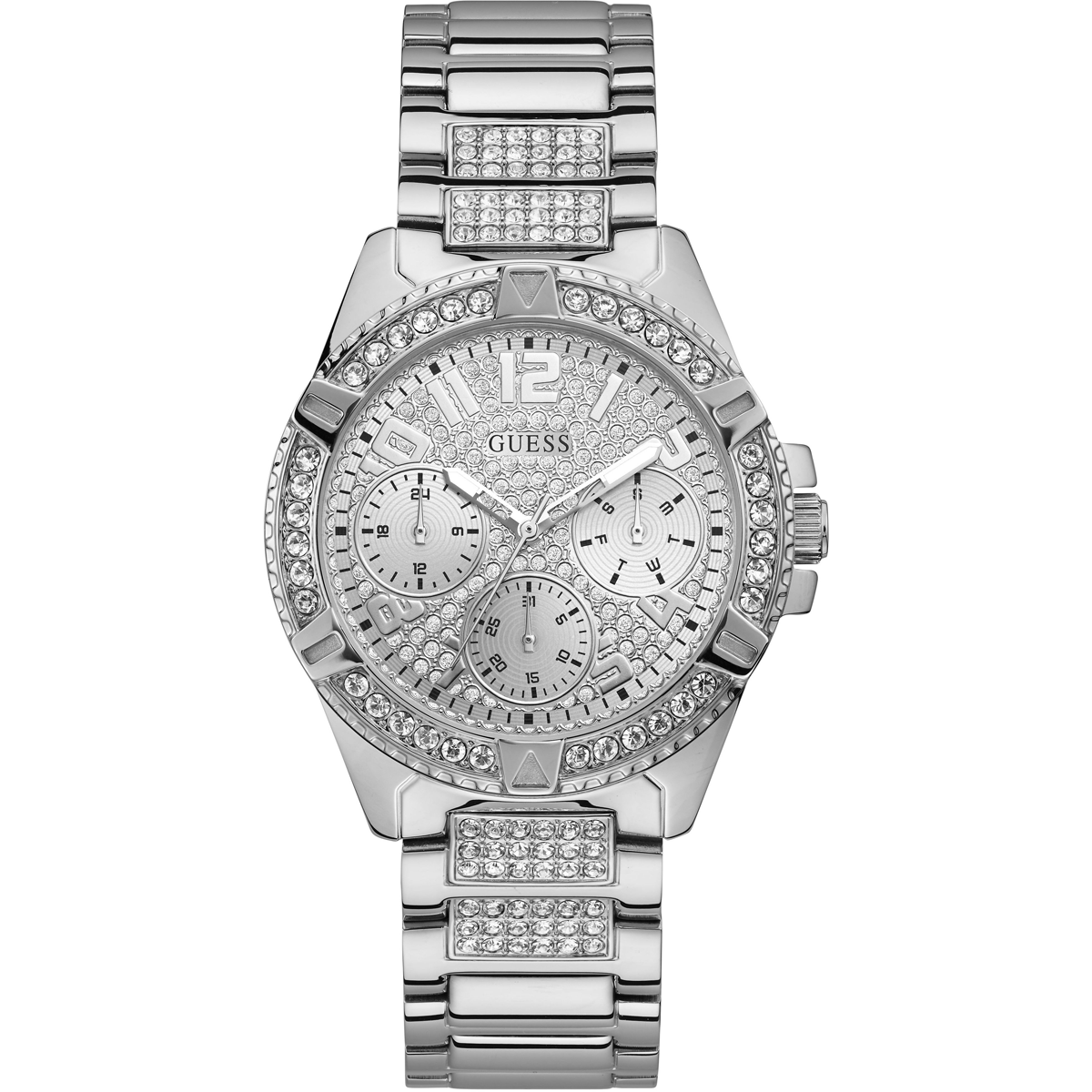Guess W1156L1 Ladies Frontier Silver Watch from Watches and