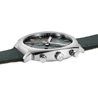 Thumbnail for Chronograph Watch - Mondaine Grand Cushion Chrono Square Men's Green Watch MSL.41460.LF.SET
