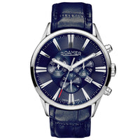 Thumbnail for Chronograph Watch - Roamer Men's Blue Superior Chrono Watch 508837 41 40 05