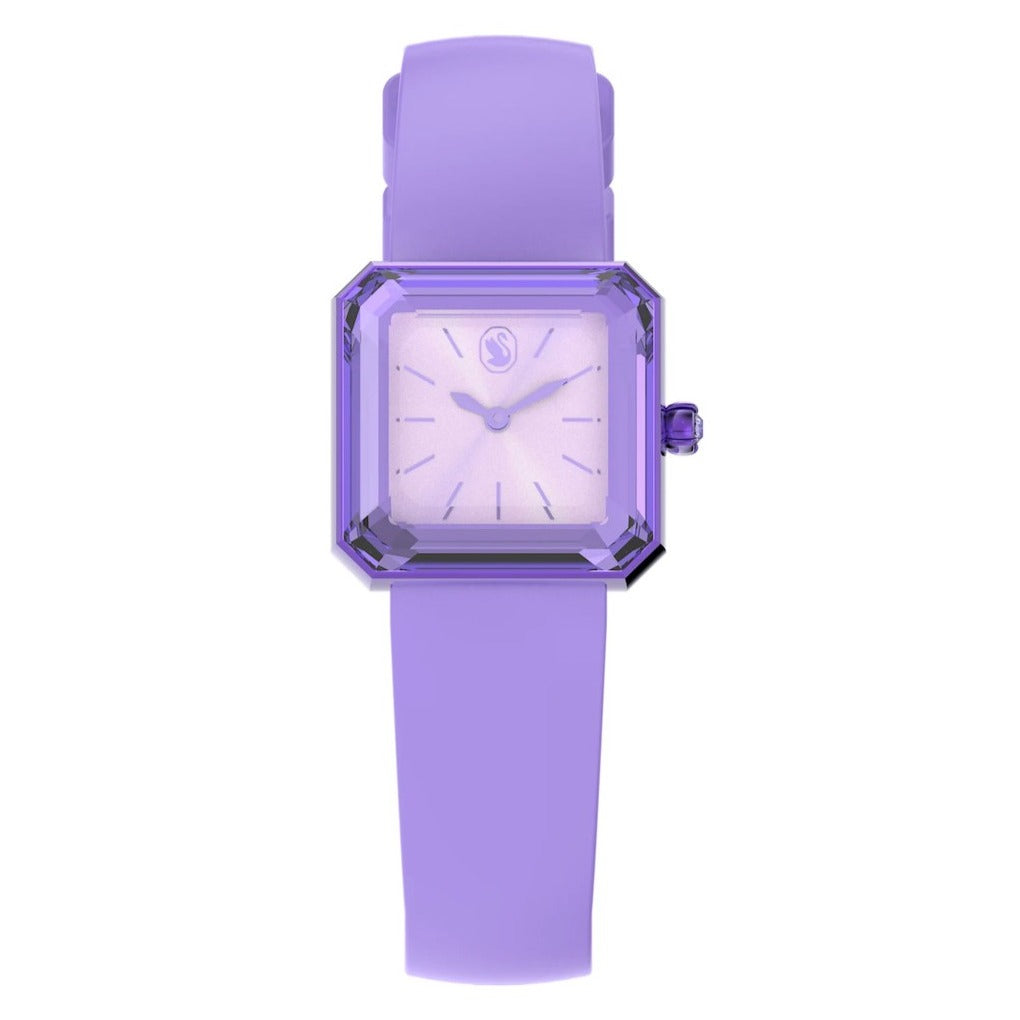 Swarovski Watch Lucent with Silicone Strap Violet 5624376