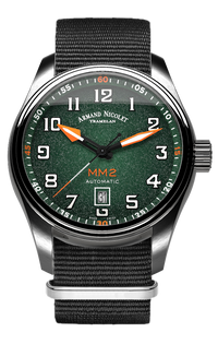 Thumbnail for Armand Nicolet Men's Watch MM2 Date 43mm Green A640P-NV-BN22481AANN