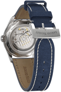 Thumbnail for Armand Nicolet Men's Watch M02 Date 41mm Blue A740A-BU-P140BU2