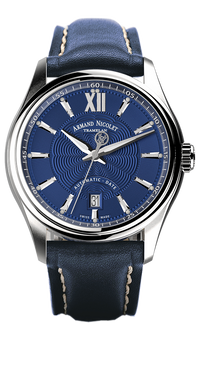 Thumbnail for Armand Nicolet Men's Watch M02 Date 41mm Blue A740A-BU-P140BU2