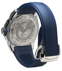 Thumbnail for Armand Nicolet Men's Watch JS9 Date 41mm Blue Silver A481AGU-AG-GG2710U