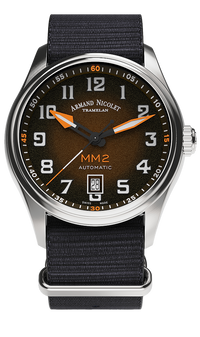 Thumbnail for Armand Nicolet Men's Watch MM2 Date 41mm Black A740P-KN-BN22481AANN