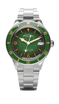 Thumbnail for Armand Nicolet Men's Watch VS1 Date 38mm Steel Green A500AVAA-VS-BMA500A