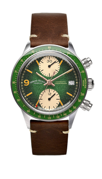 Thumbnail for Armand Nicolet Men's Watch VS1 Chronograph 38mm Green A510AVAA-VS-BP19500MAC