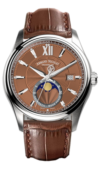 Thumbnail for Armand Nicolet Men's Watch M02 Moonphase 41mm Brown Copper A740L-RN-BP22740MAM