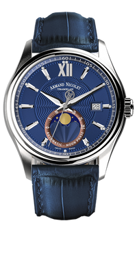 Thumbnail for Armand Nicolet Men's Watch M02 Moonphase 41mm Blue A740L-BU-BP22740UAU