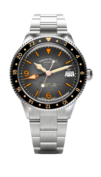 Thumbnail for Armand Nicolet Men's Watch VS1 GMT 38mm Black A506ANAA-NS-BMA500A
