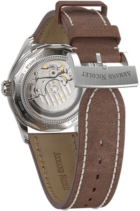 Thumbnail for Armand Nicolet Men's Watch M02 Moonphase 41mm Brown Copper A740L-RN-P140MR2