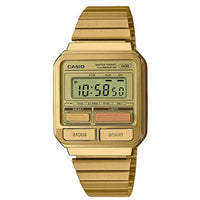 Thumbnail for Digital Watch - Casio Classic Vintage Unisex Gold Watch A120WEG-9AEF