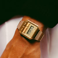Thumbnail for Digital Watch - Casio Classic Vintage Unisex Gold Watch A120WEG-9AEF