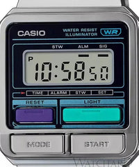 Thumbnail for Digital Watch - Casio Classic Vintage Unisex Silver Watch A120WE-1AEF