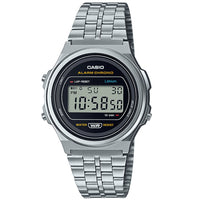 Thumbnail for Digital Watch - Casio Vintage Unisex Silver Watch A171WE-1AEF