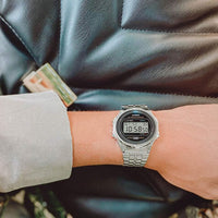 Thumbnail for Digital Watch - Casio Vintage Unisex Silver Watch A171WE-1AEF