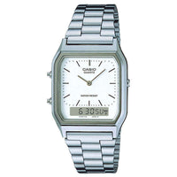Thumbnail for Digital Watch - Casio Vintage Unisex Silver Watch AQ-230A-7DMQYES