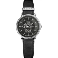 Thumbnail for Versace Ladies Watch V-Circle 38mm Black VE8102619