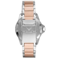 Thumbnail for Emporio Armani Men's Diver Watch Two Tone Rose Gold AR11340