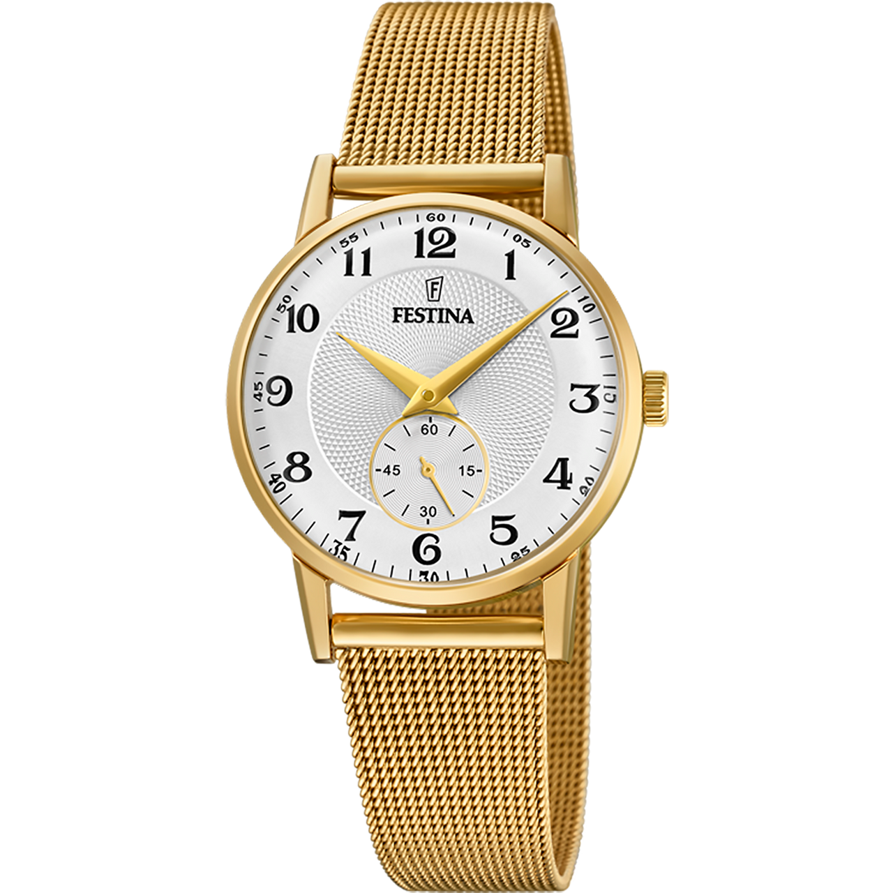Festina Retro Ladies Gold Watch F20573/1