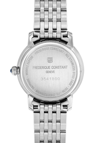 Thumbnail for Frederique Constant Ladies Watch Slimline Moon Phase White Diamond FC-206MPWD1S6B