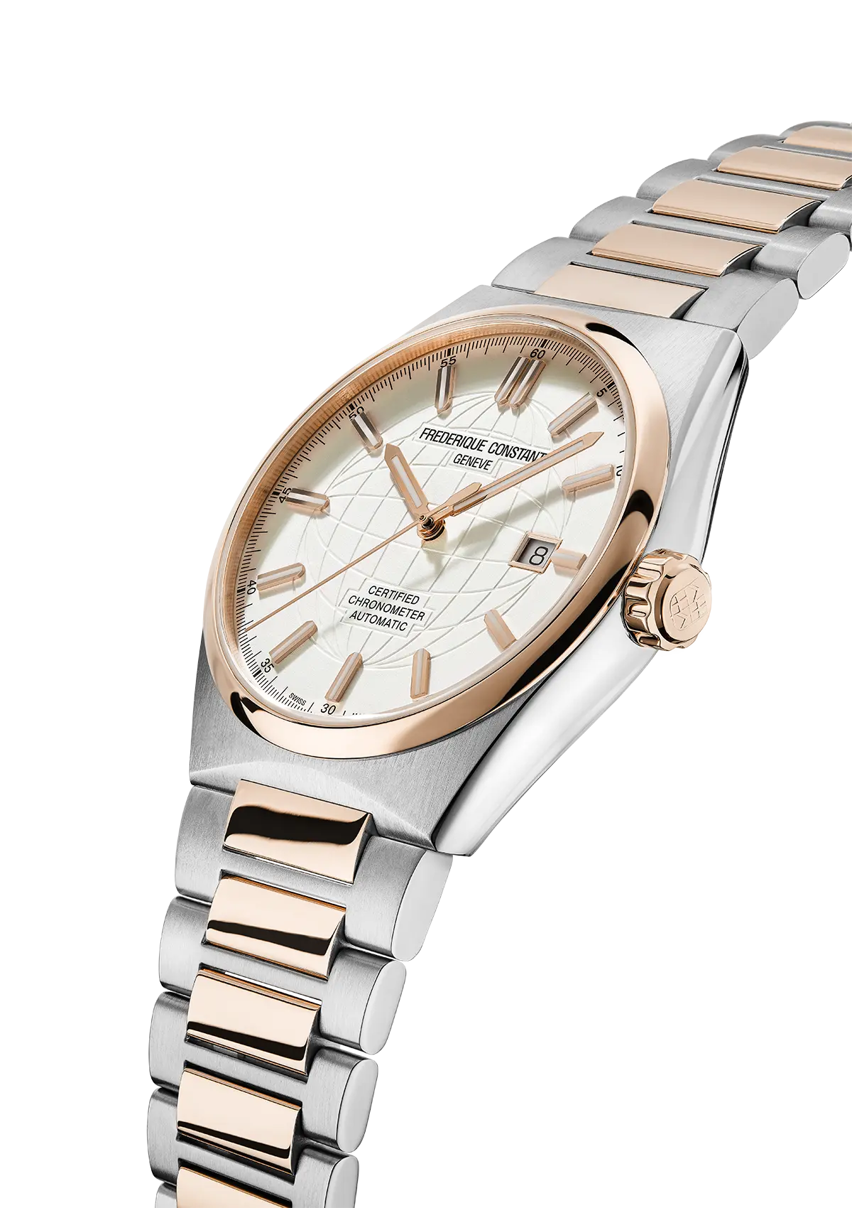 Frederique Constant Watch Highlife Automatic COSC Certified Steel Rose Gold FC-303V4NH2B